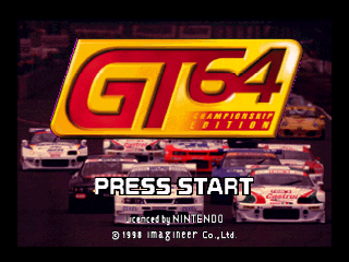 GT64 - Championship Edition / n64 Title Image