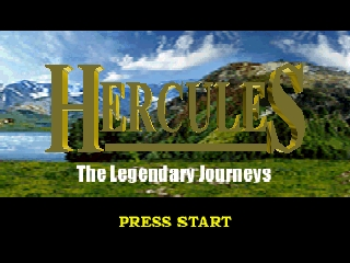 Hercules - The Legendary Journeys / n64 Title Image