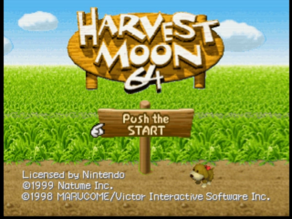 Harvest Moon 64 / n64 Title Image
