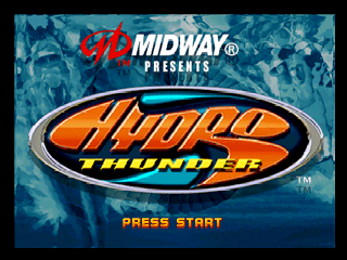 Hydro Thunder / n64 Title Image