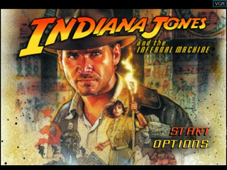 Indiana Jones and the Infernal Machine / n64 Title Image