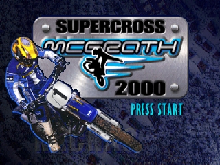 Jeremy McGrath Supercross 2000 / n64 Title Image