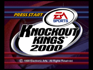 Knockout Kings 2000 / n64 Title Image