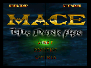 Mace - The Dark Age / n64 Title Image