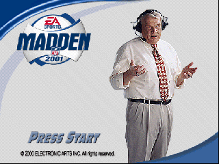 Madden NFL 2001 / n64 Title Image