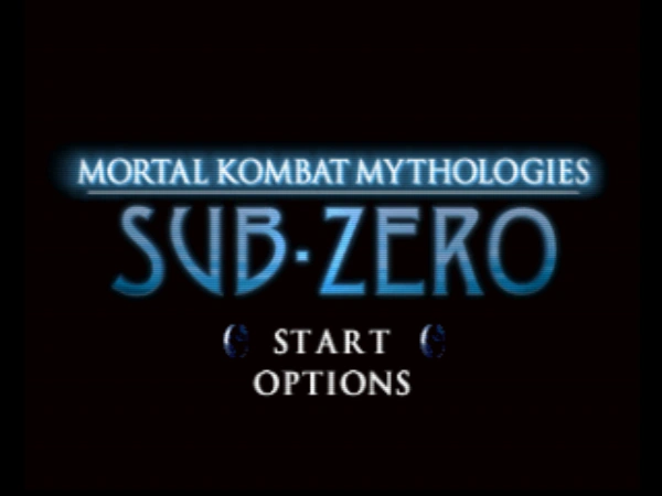Mortal Kombat Mythologies - Sub-Zero / n64 Title Image