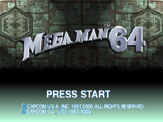 Mega Man 64 / n64 Title Image