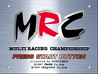 MRC - Multi Racing Championship / n64 Title Image