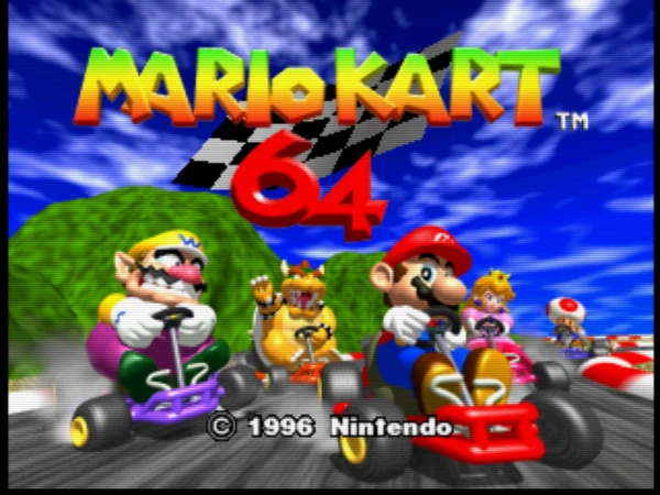 Mario Kart 64 / n64 Title Image