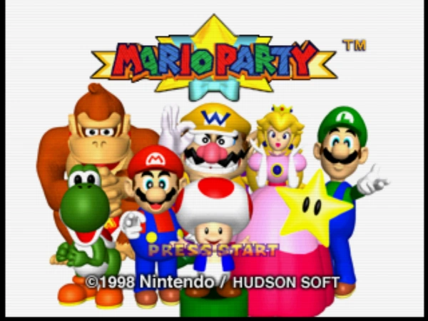 Mario Party / n64 Title Image