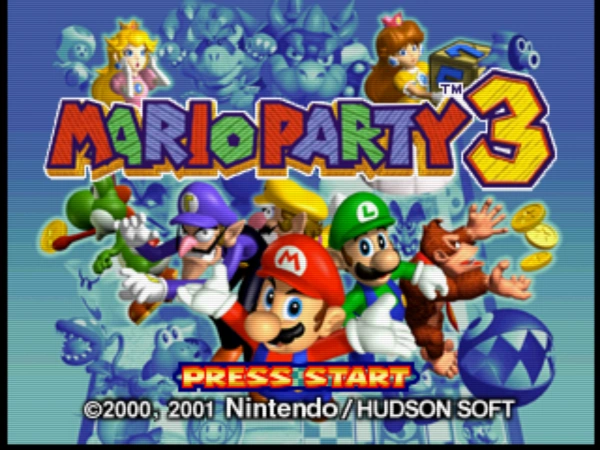 Mario Party 3 / n64 Title Image