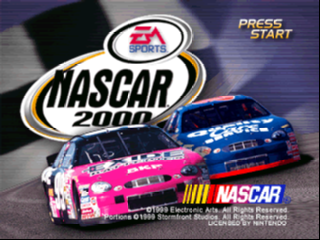 NASCAR 2000 / n64 Title Image