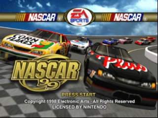 NASCAR 99 / n64 Title Image