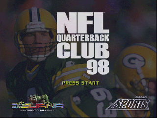 NFL Quarterback Club 98 / n64 Title Image