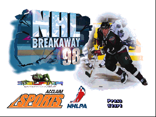 NHL Breakaway 98 / n64 Title Image