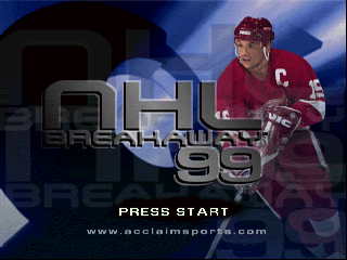NHL Breakaway 99 / n64 Title Image