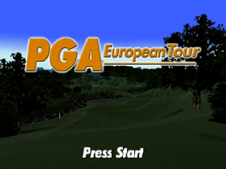 PGA European Tour / n64 Title Image