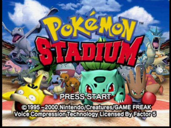 Pokemon Stadium 2 / n64 Title Image