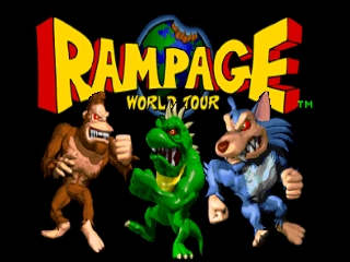 Rampage - World Tour / n64 Title Image