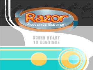 Razor Freestyle Scooter / n64 Title Image