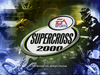Supercross 2000 / n64 Title Image