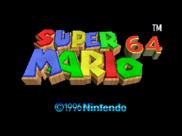 Super Mario 64 / n64 Title Image