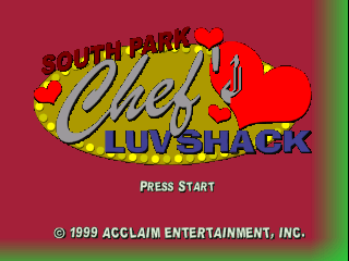 South Park - Chefs Luv Shack / n64 Title Image