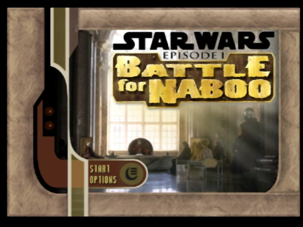 Star Wars Episode I - Battle for Naboo / n64 Title Image