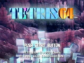 Tetris 64 / n64 Title Image