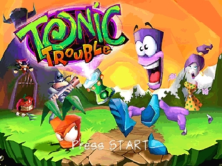 Tonic Trouble / n64 Title Image