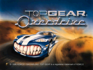 Top Gear Overdrive / n64 Title Image