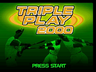 Triple Play 2000 / n64 Title Image