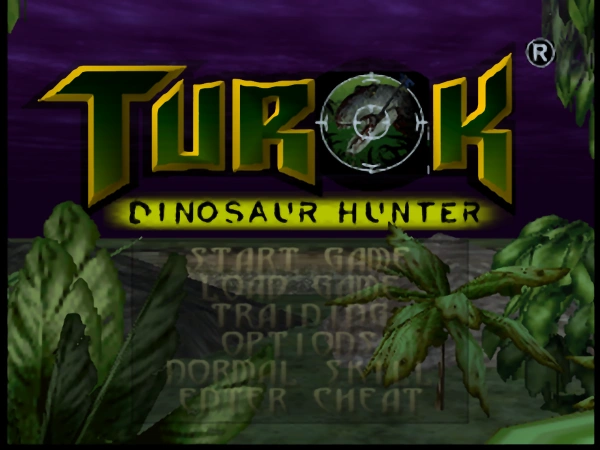 Turok - Dinosaur Hunter / n64 Title Image