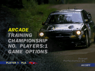 V-Rally Edition 99 / n64 Title Image