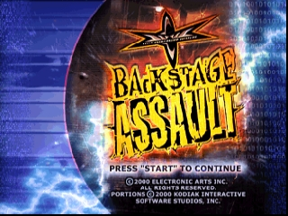 WCW Backstage Assault / n64 Title Image