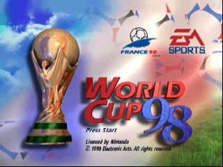 World Cup 98 / n64 Title Image