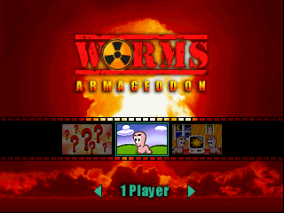Worms Armageddon / n64 Title Image