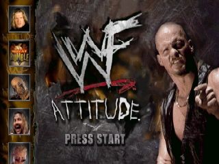 WWF Attitude / n64 Title Image