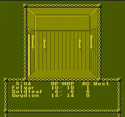 Advanced Dungeons & Dragons - Pool of Radiance / nes Snap Image