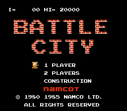 Battle City / nes Title Image