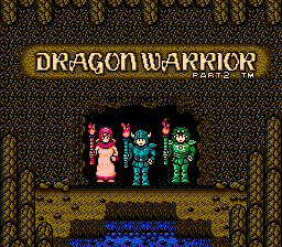 Dragon Warror 2 / nes Title Image