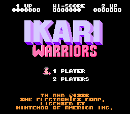 Ikari Warriors / nes