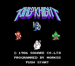 King's Knight / nes Title Image