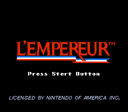 LEmpereur / nes Title Image