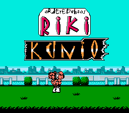 Nekketsu Kakutou Densetsu / nes Title Image
