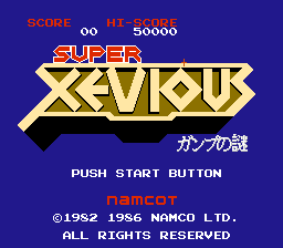 Super Xevious- Gump no Nazo / nes