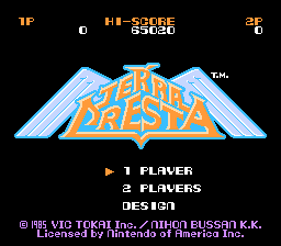 Terra Kresta / nes Title Image