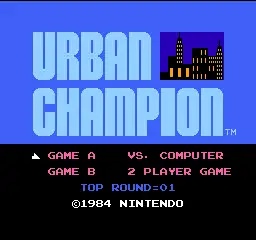 Urban Champion / nes Title Image