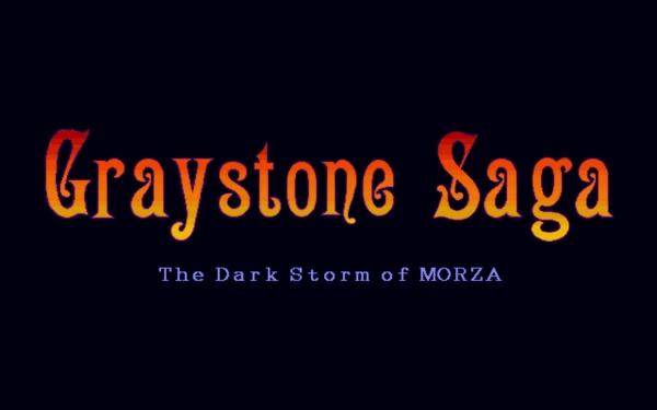 Graystone Saga 2 / pc98 Title Image
