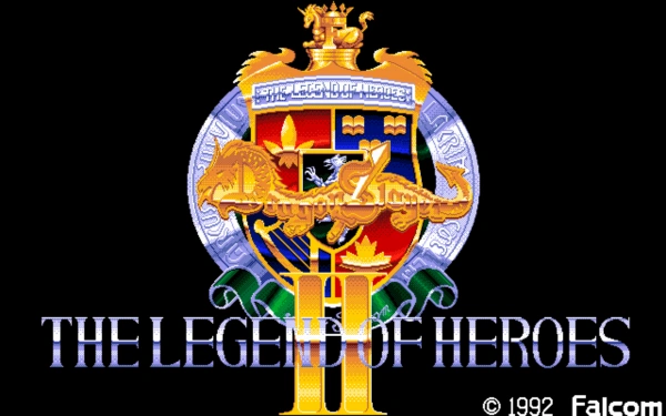 Dragon Slayer- The Legend Of Heroes2 / pc98 Title Image